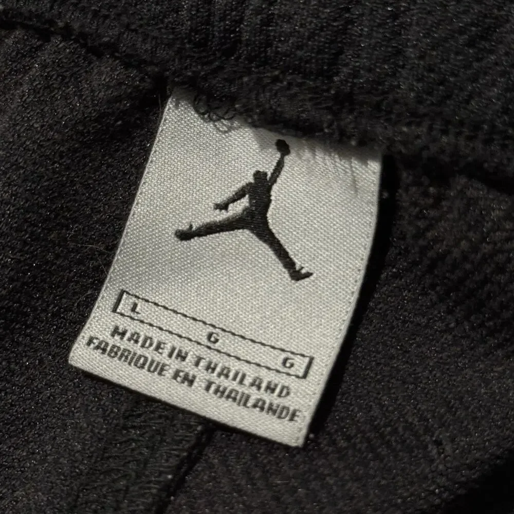 Air Jordan Black Basketball Shorts Men’s 22” Length Large Athletic Jumpman Rare